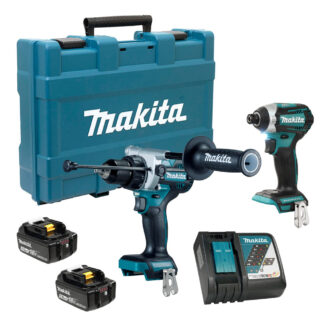 Makita DLX2412T 18V 5.0Ah LXT Brushless 2-Tool Combo Kit