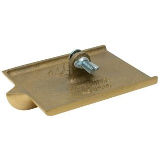 Marshalltown 8304 6" x 4-1/2" QLT Bronze Walking Groover