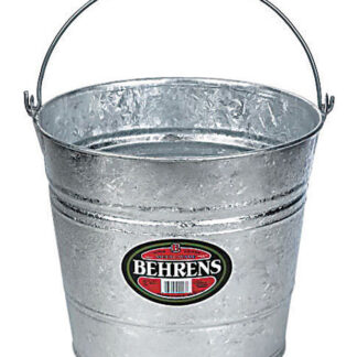 Behrens 1214 Hot Dipped Steel Pail 14 Quarts