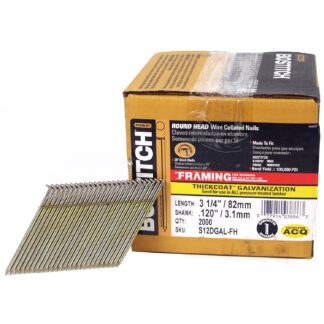 Stanley S12DGAL-FH Wire Weld Galavanized Framing Nails