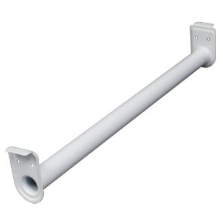 Mitek CRWP1830 18" - 30" Adjustable Closet Rod - White