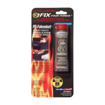 PC Products PC-Fahrenheit Hi-Temp 1 Oz Epoxy Adhesive Brown (25543)