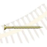 Simpson Strong-Tie 2006546 Strong-Drive No.9 X 2 in. T25 Yellow Zinc WSV Subfloor Screws