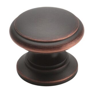 Amerock BP1466ORB 1-1/4" Round Cabinet Knob - Oil-Rubbed Bronze