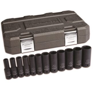 Apex Tool Group 9 Piece Deep Impact Socket Set 1/2 6 Point 1 ST (329-84942N)