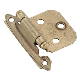 Amerock BPR3429BB 2-3/4" Overlay Hinge - Burnished Brass