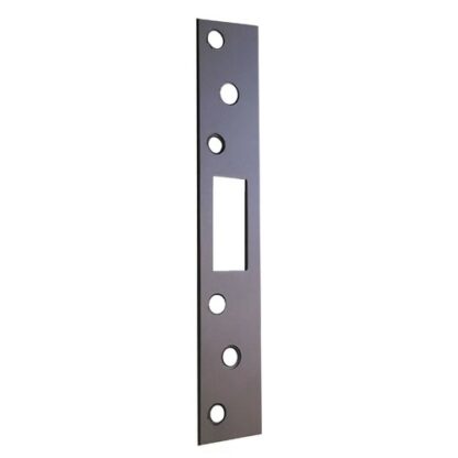 2-SDS-8-SL 8 in. Silver Coated Security Door Strike