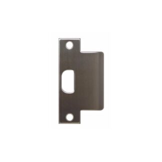 DON-JO EST-115 4-7/8" X 1-1/2" Extended Lip Strike Plate Stainless Steel Hardware Accessories and Parts Door Hardware Parts Strike Plates