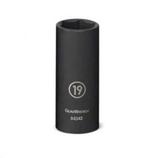 KD Tools 84334N 0.38 in. Drive 6 Point 11 Mm Deep Impact Socket