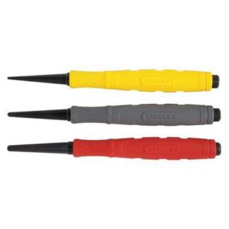 STANLEY 58-930 3-Piece Color Coded Nail Set