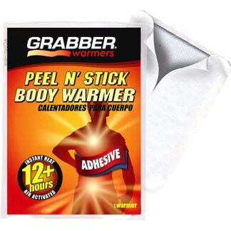 (40 Count) GRABBER WARMERS Peel N Stick Body Warmers Long Lasting Safe Natural Odorless Air Activated Warmers up to 12 Hours of Heat