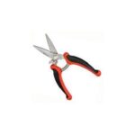 Crescent Wiss WEZSNIP Utility Snip Stainless Steel Blade Black/Red Handle 8-1/2 in OAL