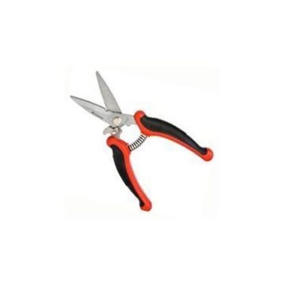 Crescent Wiss WEZSNIP Utility Snip Stainless Steel Blade Black/Red Handle 8-1/2 in OAL