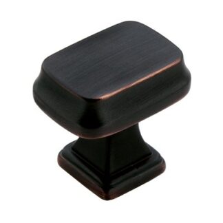 Amerock BP55340ORB 1-1/4" Grace Revitalize Cabinet Knob - Oil-Rubbed Bronze