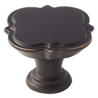 Amerock BP36629ORB 1-3/4" Grace Revitalize Cabinet Knob - Oil-Rubber Bronze