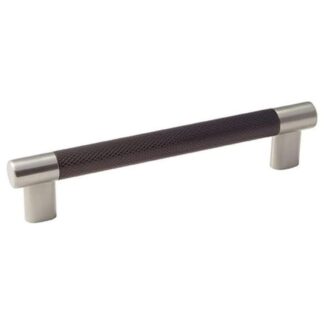 Amerock BP36559G10ORB 6-5/16" Esquire Cabinet Pull - Satin Nickel/Oil-Rubbed Bronze