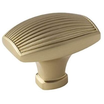 Amerock BP36614BBZ 1-1/2" Sea Grass Cabinet Knob - Golden Champagne