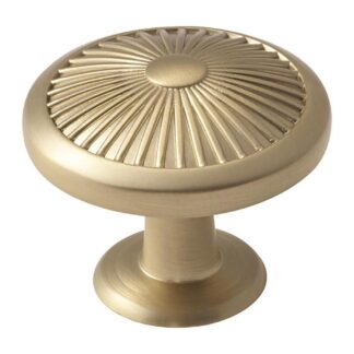 Amerock BP36613BBZ 1-3/8" Crawford Cabinet Knob - Golden Champagne