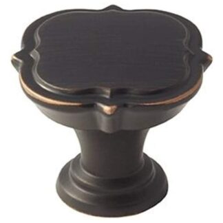 Amerock BP36628ORB 1-3/8" Grace Revitalize Cabinet Knob - Oil-Rubbed Bronze