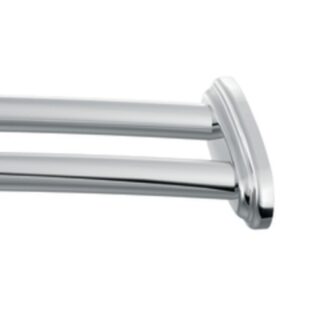 Moen DN2141CH Chrome Adjustable Curved Shower Rod