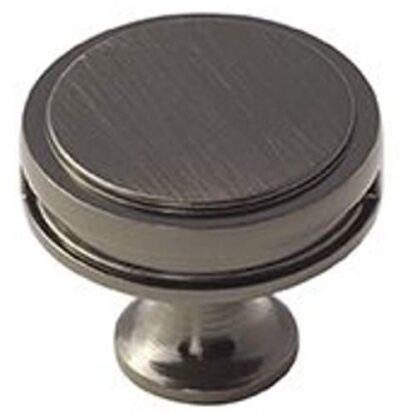 Amerock BP36603GM 1-3/8" Oberon Cabinet Knob - Satin Nickel