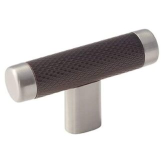 Amerock BP36556G10ORB 2-5/8" Esquire Cabinet Knob - Satin Nickel/Oil-Rubbed Bronze