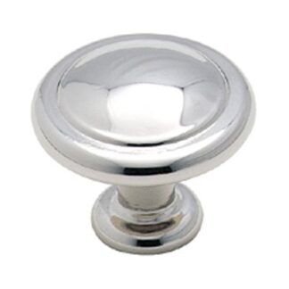 Amerock BP138726 1-1/4" Allison Value Cabinet Knob - Polished Chrome