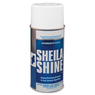 Sheila Shine - SS10 - Stainless Steel Cleaner & Polish, 10oz Aerosol, 12/Carton