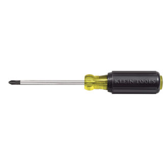 Klein Tools 6034 #2 Phillips Screwdriver 4-Inch Round Shank