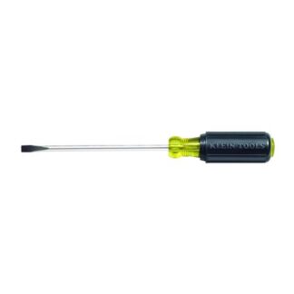 Heavy Duty 1/4 in. Cabinet Tip Screwdriver with 8 in. Shank