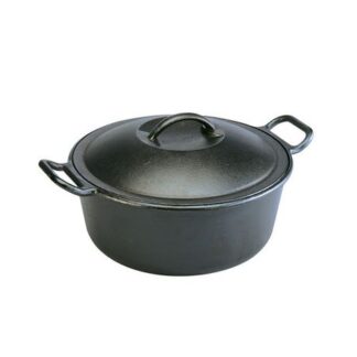 Lodge Cast Iron Casserole Dish, 4 Quart P10D3