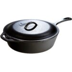 Lodge Cast Iron Deep Skillet with Lid