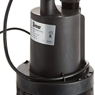 Simer 2355-04 Super Geyser 1/3 HP 1620 GPH Submersible Utility Water Pump