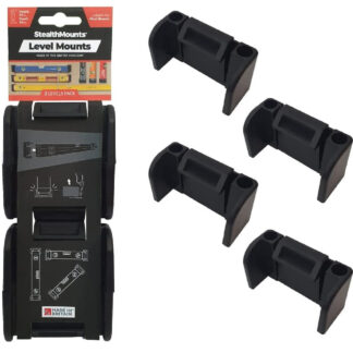 Metalmark Industrial 109910 Universal Level Mount Black - Pack of 6