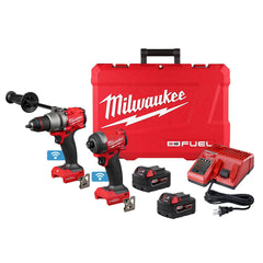 Milwaukee 3696-22 18V Cordless Hammer Drill and Impact Driver Kit