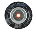 WALTER SURFACE TECHNOLOGIES Stainless 4.5 in. X 5/8-11 in. Arbor X 1/8 in. T27S a-30-SS Grinding Wheel for Stainless (25-Pack)