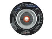 WALTER SURFACE TECHNOLOGIES Stainless 4.5 in. X 5/8-11 in. Arbor X 1/8 in. T27S a-30-SS Grinding Wheel for Stainless (25-Pack)