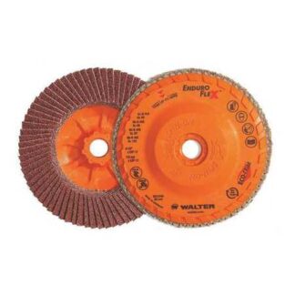 Walter 06B608 Abrasive Flap Disc - [Pack of 10] 80 Grit 6 in. Finishing Disc