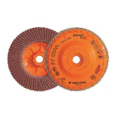 Walter 06B608 Abrasive Flap Disc - [Pack of 10] 80 Grit 6 in. Finishing Disc