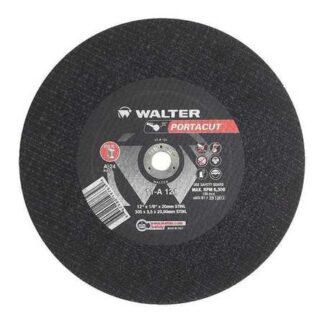 WALTER SURFACE TECHNOLOGIES Portacut 12 in. X 1/8 in. X 20 Mm STIHL Arbor T1 A24 Cutting Wheels (10-Pack)