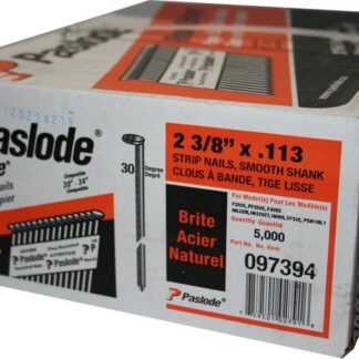 Paslode Strip Framing Nails, Smooth, 2 3/8", Box/5000 097394 -