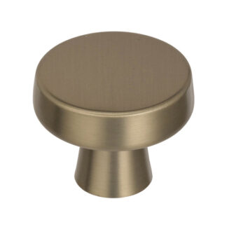 Amerock BP55270BBZ 1-5/16" Blackrock Cabinet Knob - Golden Champagne