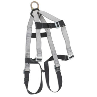 Dynamic FP2501D/XL Hybrid Econo Class A 5-Point Adjustable Harness - XL- Gray