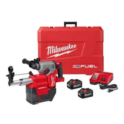 Milwaukee 2912-22DE 1" M18 Fuel SDS Plus Rotary Hammer Kit