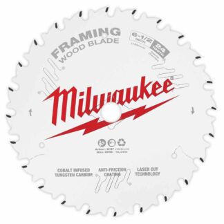 Milwaukee 48-40-0620 6-1/2" 24T Circular Saw Framing Blade