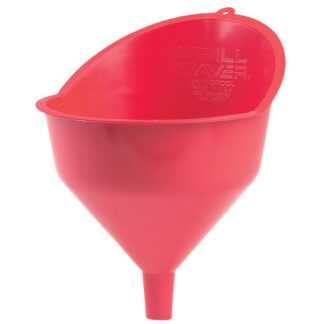 FloTool Red 12.5 in. H Plastic Funnel