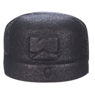 Southland 521-400HC 0.12 in. Malleable Iron Cap Black