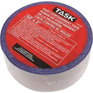 Task Tools T74518 Tape Dust Contain Quick Support Rods 2 in. X 50 Ft.
