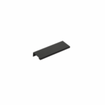 Emtek 87110US19 4 in. Center to Center Cabinet Edge Pull Flat Black