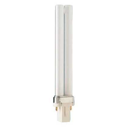 Philips 9w Single Tube 2-Pin G23 2700K Fluorescent Light Bulb